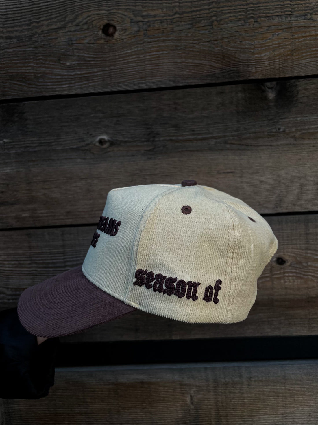 Streams of Peace Corduroy Snapback