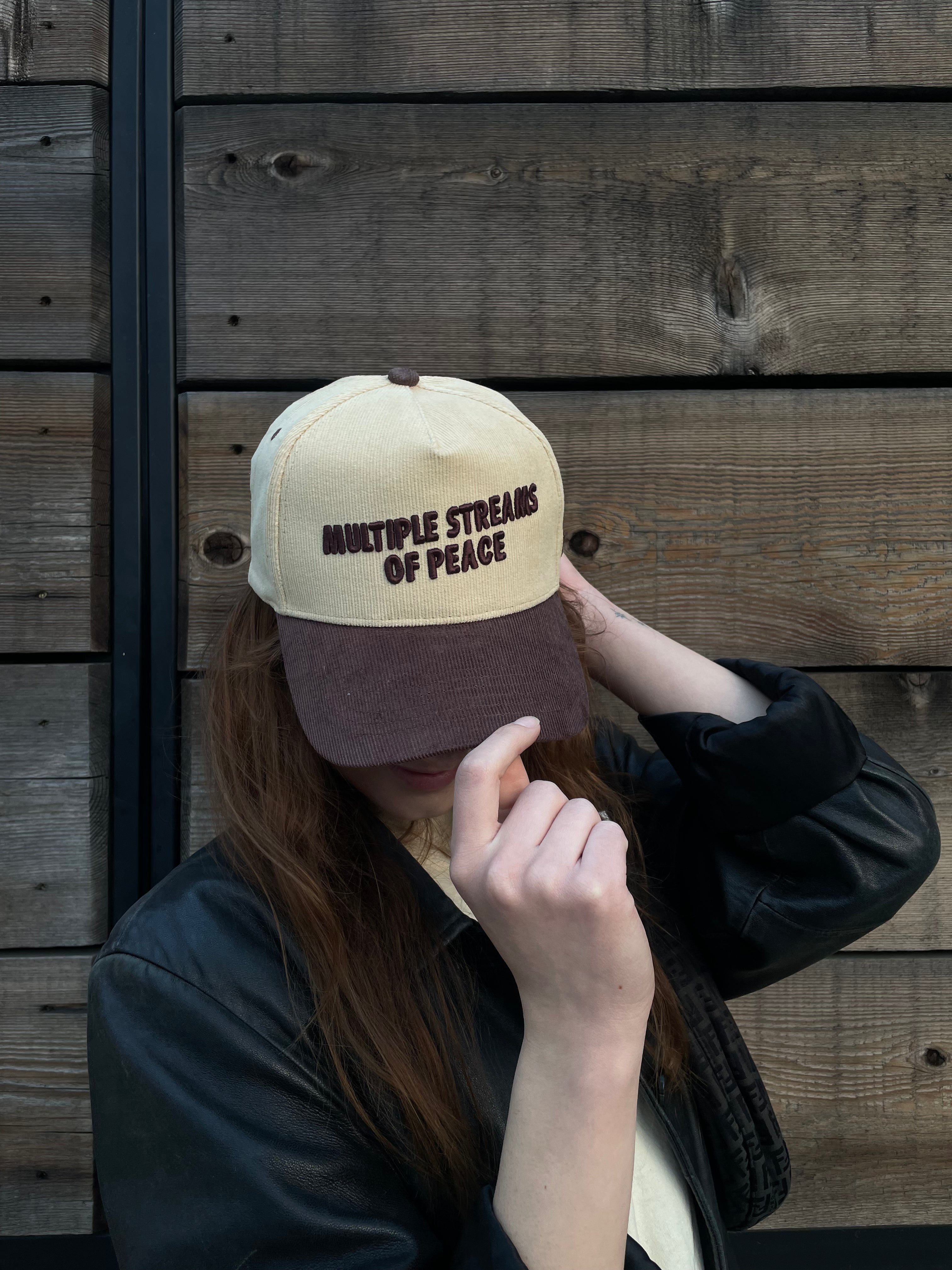 Streams of Peace Corduroy Snapback