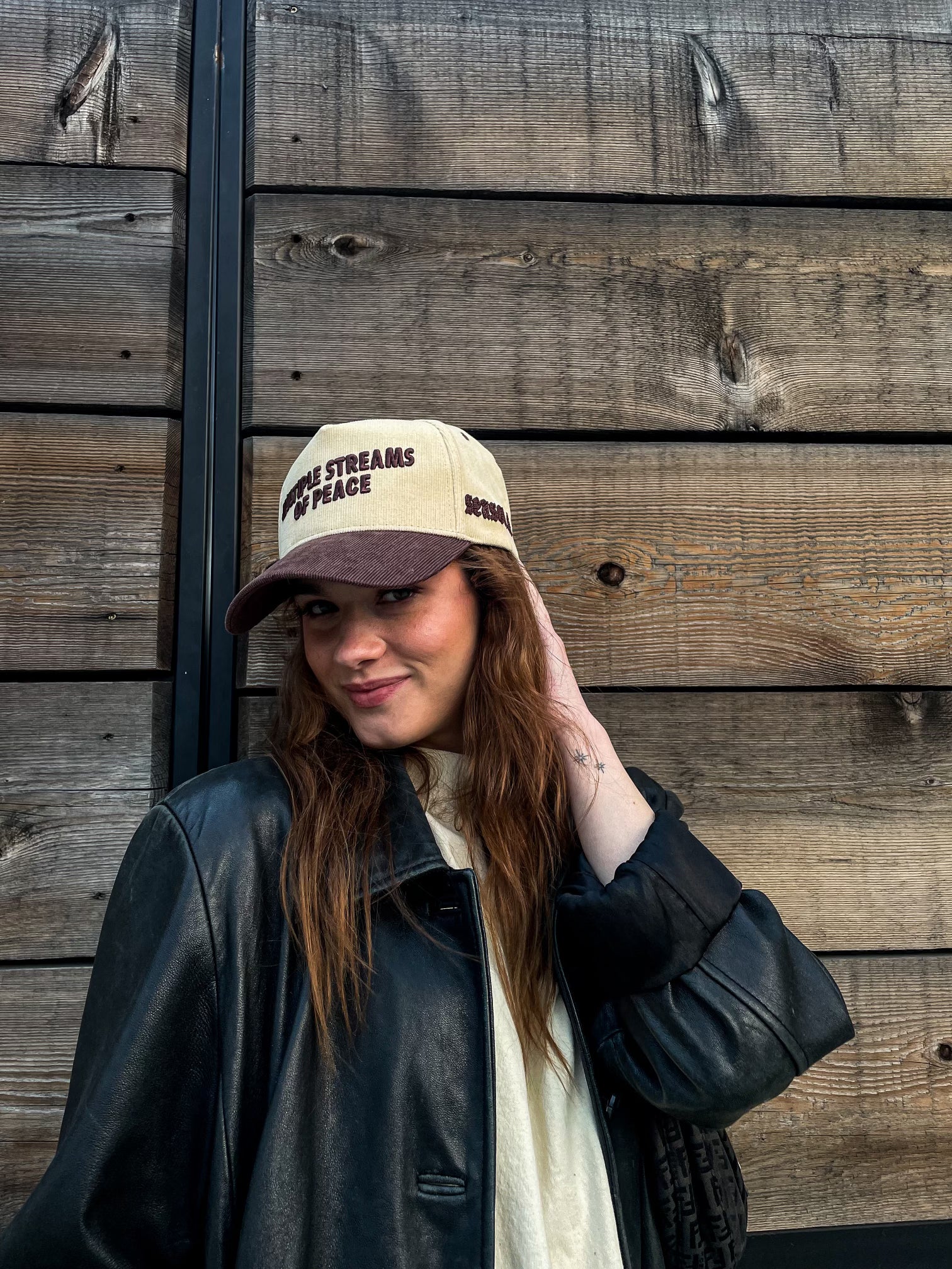 Streams of Peace Corduroy Snapback