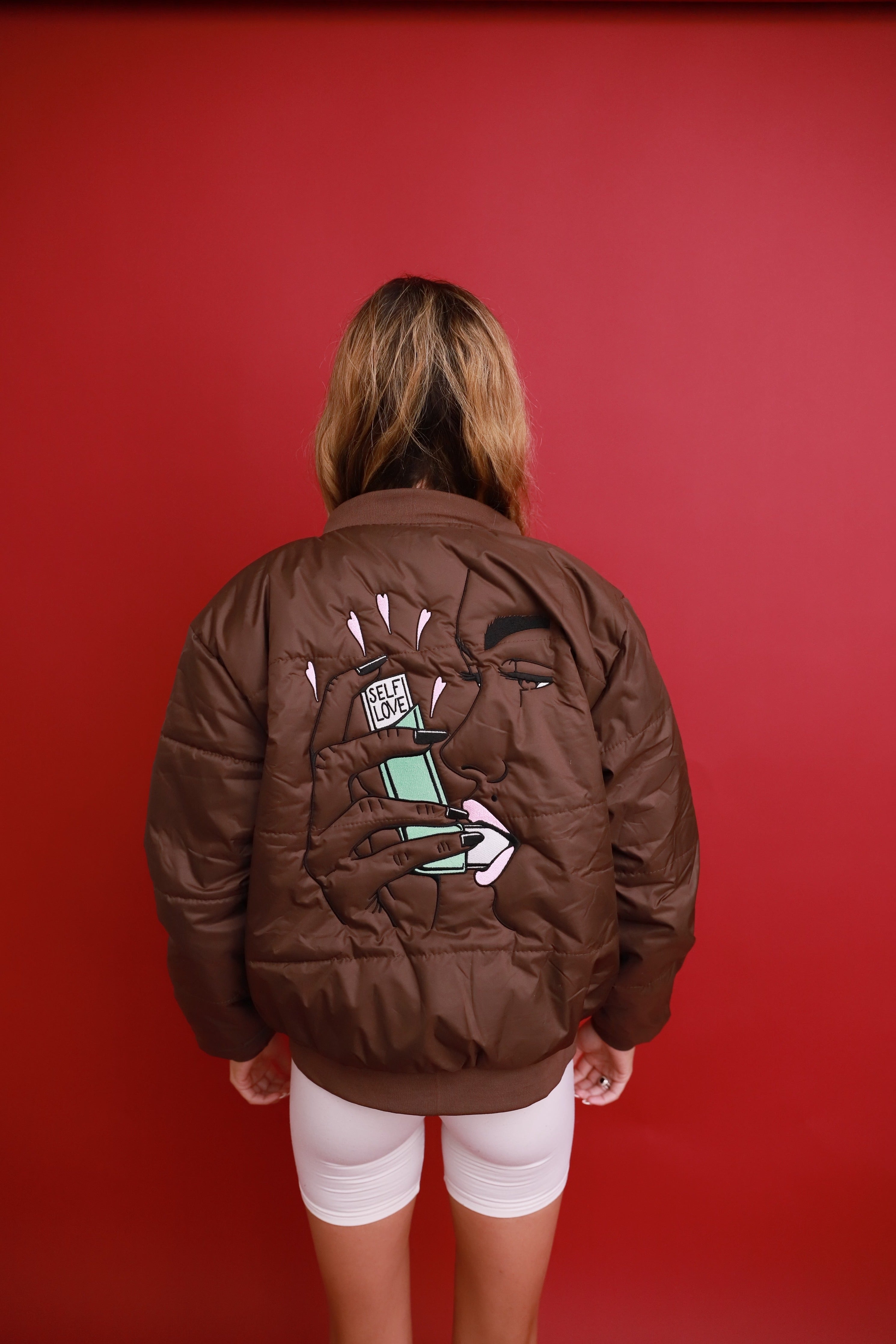 Self-Love Bomber Jacket