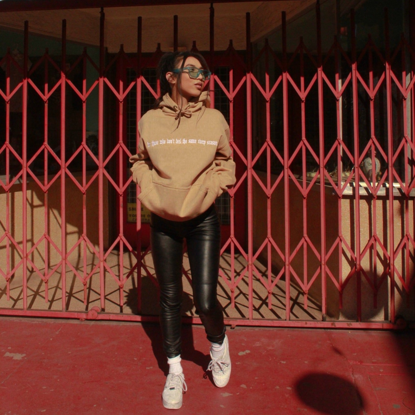 Self Love Camel Hoodie